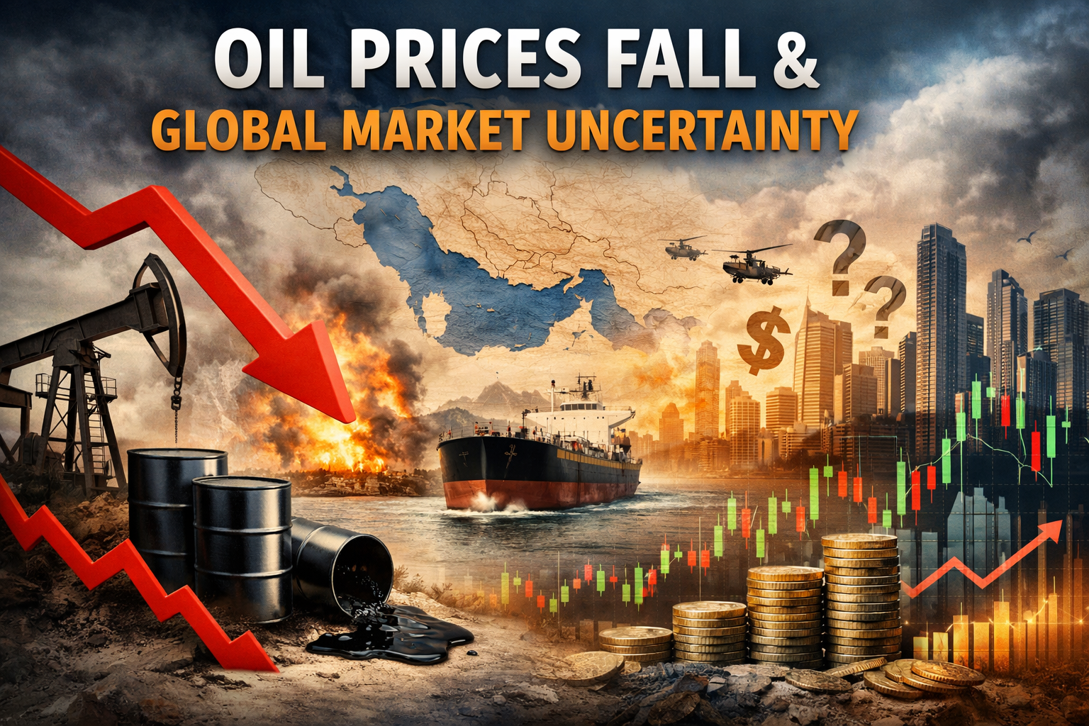 Read more about the article Price Dip in Oil Offers Hope, But Uncertainty Still Drives Markets